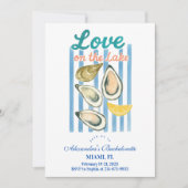 Liebe am Bachelorette Abenteuer Einladung (Vorderseite)