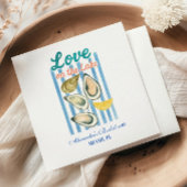 Liebe am Bachelorette Abenteuer Serviette