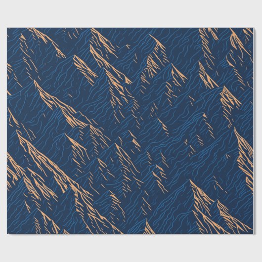 Liebe am Berg Geschenkpapier (Flach)