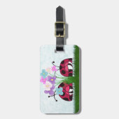 Liebe am ersten Anblick Gepäckanhänger (Vorderseite vertikal)