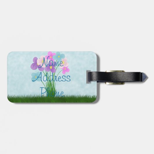 Liebe am ersten Anblick Gepäckanhänger (Rückseite horizontal)