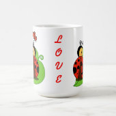 Liebe am ersten Anblick Kaffeetasse (Mittel)