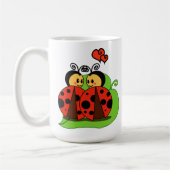 Liebe am ersten Anblick Kaffeetasse (Links)