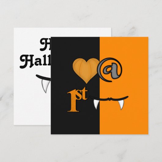 Liebe am ersten Biss Halloween (Vorne/Hinten)