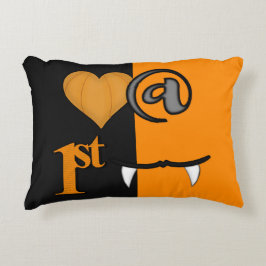 Liebe am ersten Biss Halloween Dekokissen