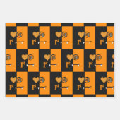 Liebe am ersten Biss Halloween Geschenkpapier Set (Vorderseite 2)