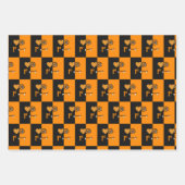 Liebe am ersten Biss Halloween Geschenkpapier Set (Vorderseite)