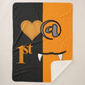 Liebe am ersten Biss Halloween Sherpadecke (Vorderseite)