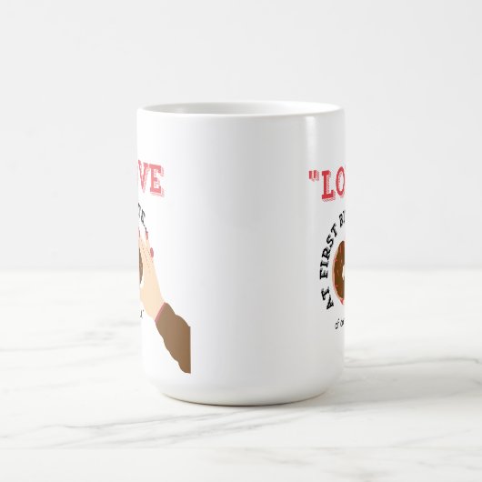 LIEBE AM ERSTEN ORT KAFFEETASSE (Mittel)