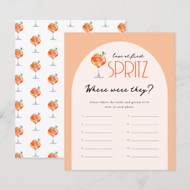 Liebe am ersten Spritz Bridal wo waren sie spielen (Vorne/Hinten)