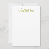 Liebe am Hochtag, Einladung (Rückseite)