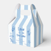 Liebe am Junggeselinnen-Abschied Geschenkschachtel (Rückseite)