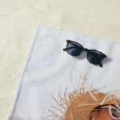 Liebe am Meer Strandtuch (Beispiel)