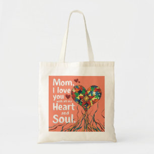 Liebe am Muttertag Herztote Tasche