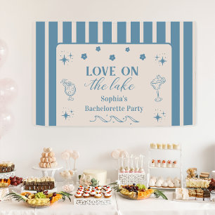 Liebe am Party am Bachelorette Banner