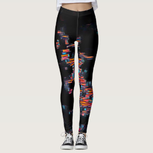 Liebe am Rave Abstrakt Leggings