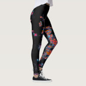 Liebe am Rave Abstrakt Leggings (Rechts)