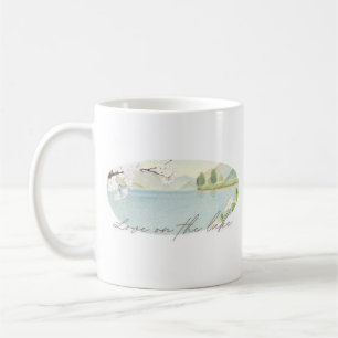 Liebe am See Florales Hochzeitsdesign am See Kaffeetasse