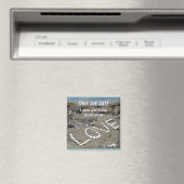 Liebe am Strand - Termin vormerken Magnet (In Situ (Geschirrspüler))