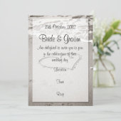 Liebe am Ufer (Braunton) Einladung (Stehend Vorderseite)