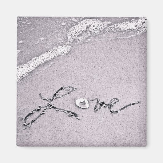 Liebe am Ufer Magnet (Vorne)