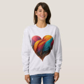 Liebe am Valentinstag Sweatshirt (Vorne ganz)