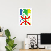 Liebe amazigh poster (Heimbüro)