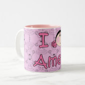 Liebe Amelia der Tasse I (Vorderseite Links)