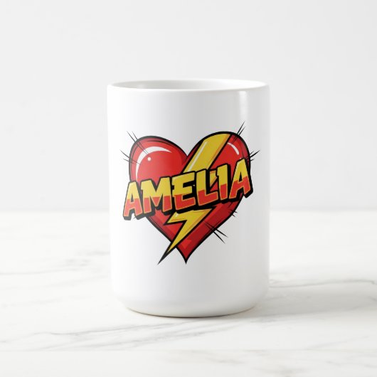 Liebe Amelia Kaffeetasse (Mittel)
