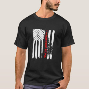 Liebe America I Hass Morning People Funny USA Gesc T-Shirt