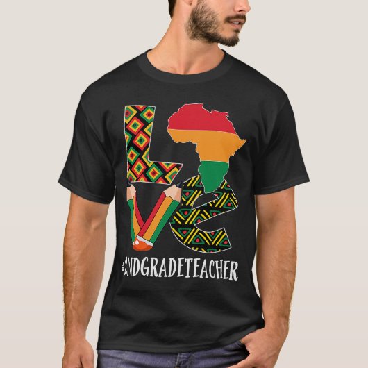 Liebe American Black Hist T-Shirt (Vorderseite)