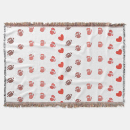 Liebe American Football - Gridiron Fans Herz Decke