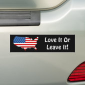 Liebe Amerika Autoaufkleber (Auf Auto)