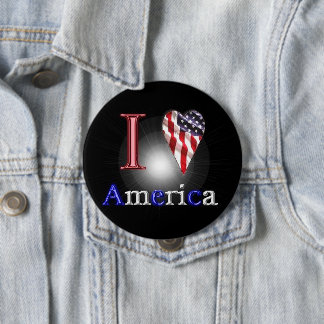 Liebe Amerika Button