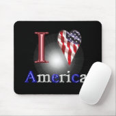 Liebe Amerika Mousepad (Mit Mouse)