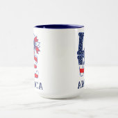 Liebe Amerika Tasse (Zentrum)