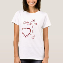 Liebe Amor Heart Valentine T-Shirt