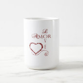 Liebe Amor Heart Valentine Verwandlungstasse (Zentrum)