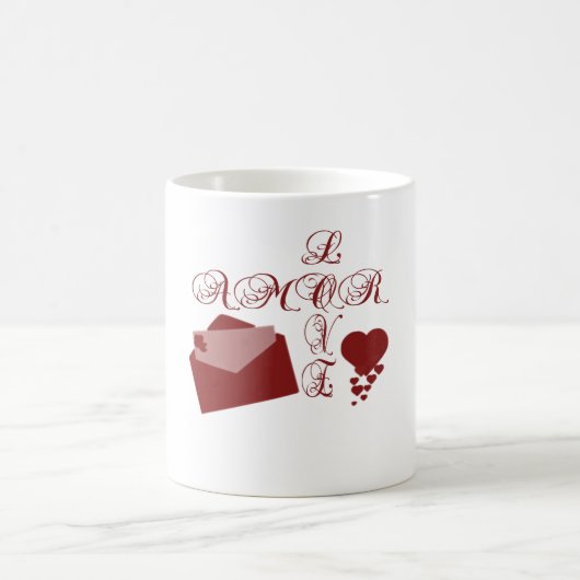 Liebe Amor Valentine Design Kaffeetasse (Mittel)