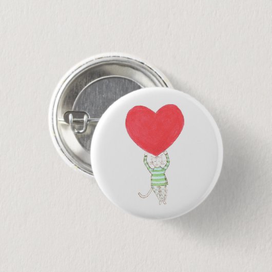 Liebe, Amour Button (Vorne & Hinten)