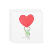 Liebe, Amour Karte (Vorderseite/Rückseite Beispiel)