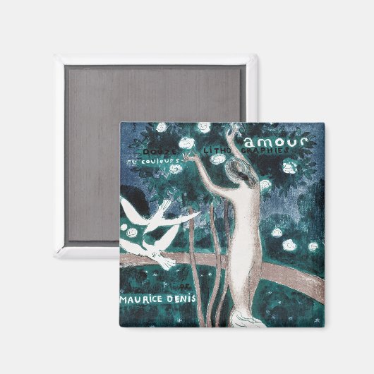 Liebe (Amour), Maurice Denis Magnet (Vorderseite/Rückseite)