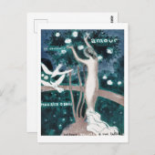 Liebe (Amour), Maurice Denis Postkarte (Vorne/Hinten)