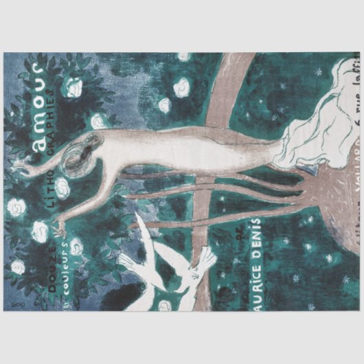 Liebe (Amour), Maurice Denis Seidenpapier (Vorderseite)