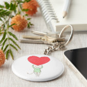 Liebe, Amour Schlüsselanhänger (Seite)