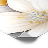 Liebe an den Blumengrenzen im Brautparty "Bloom We Poster (Ecke)