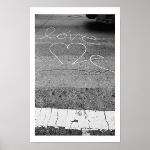 Liebe an der Straße Poster