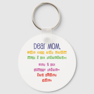 Liebe an Mama Schlüsselanhänger