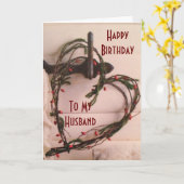 LIEBE AN MEIN HUSBAND AUF IHRER GEBURTSKARTE KARTE (Gelbe Blume)