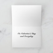 *****LIEBE AN MEINEN SOLDATEN**** JEDEN TAG/VALENT KARTE (Innenseite)